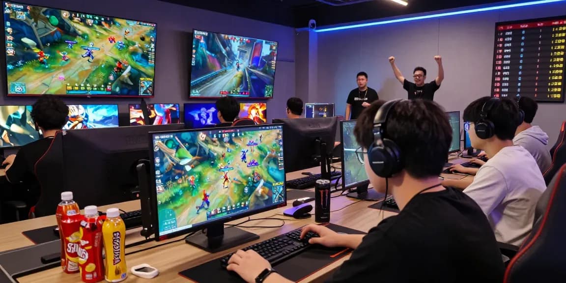 Exciting MANTRA88 online gaming scene with diverse players competing in a vibrant environment.