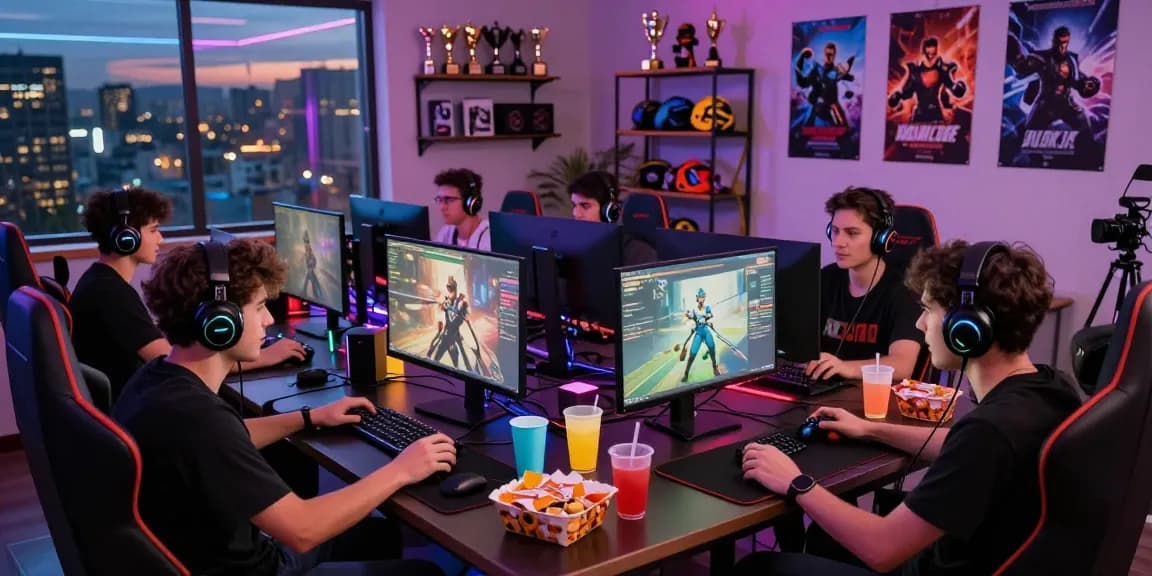 Players actively engaged in online gaming, showcasing sc88 in an energetic gaming environment.
