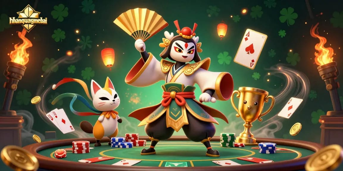 Engage with nhanquagamebai through thrilling poker strategies and cinematic 3D artwork.