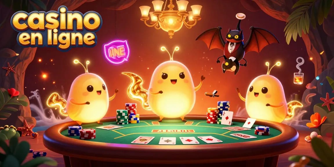 Jouez au casino en ligne avec lumière des vers luisants dans un cadre vibrant et dynamique.