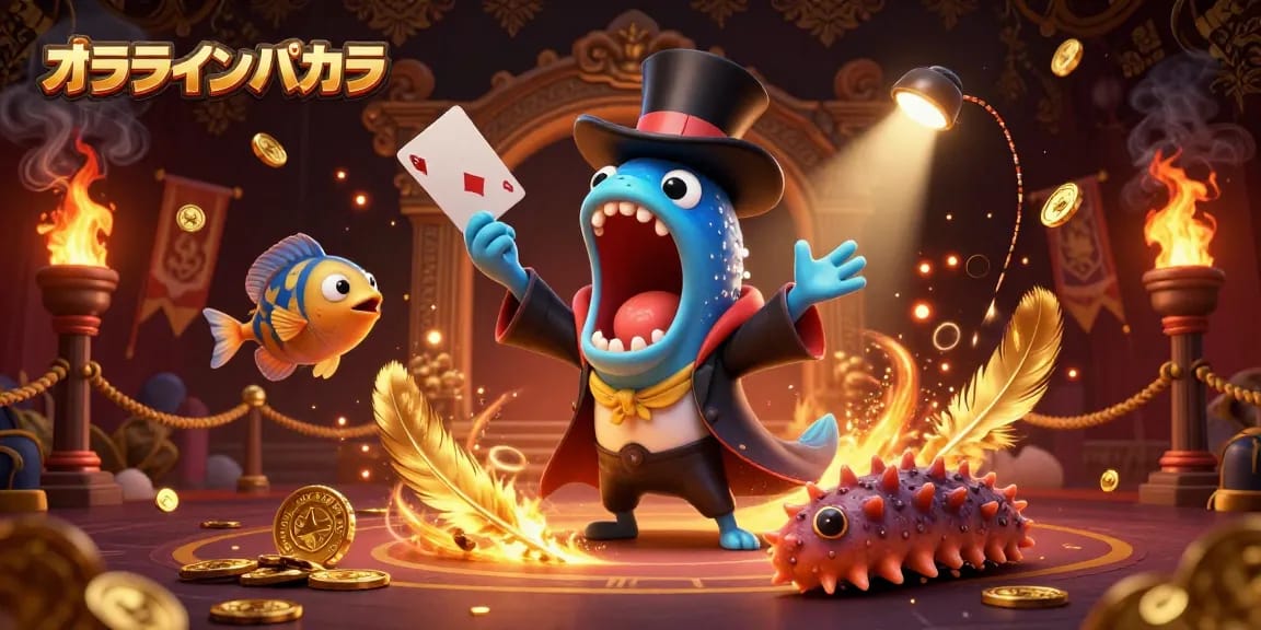 オンラインバカラの魅力をくっきり映し出したパフォーマンスアートのシーン