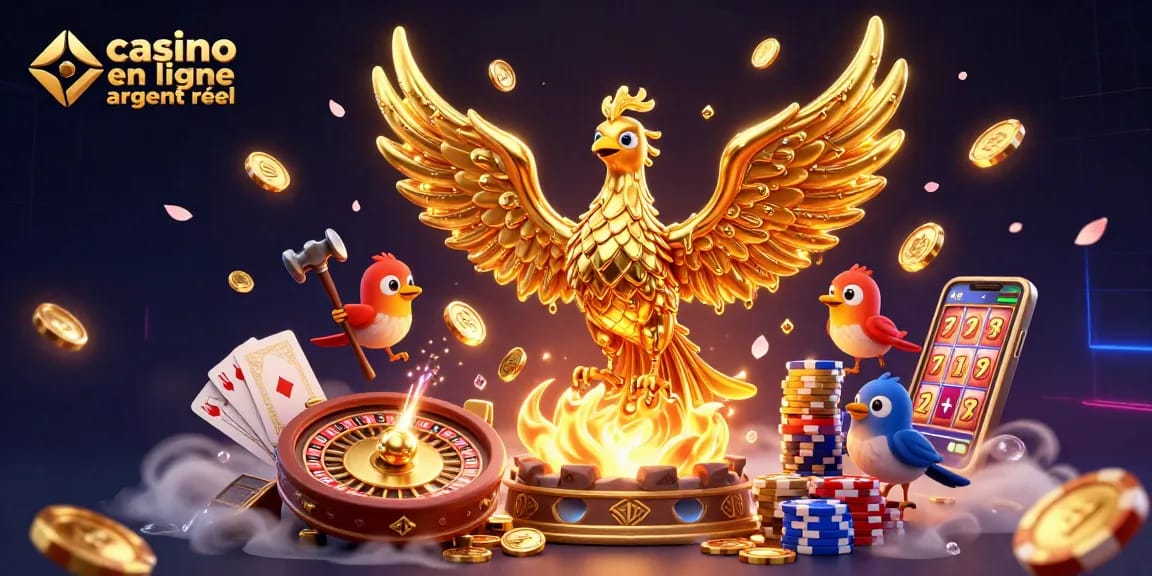 Le casino en ligne argent réel offre des gains avec les cartes et les jetons animés.