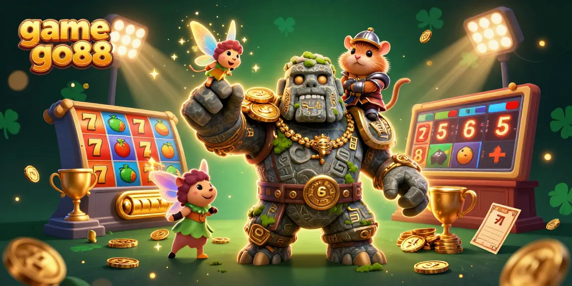 Enhance your wins with game go88's exciting slot games surrounded by magical characters!