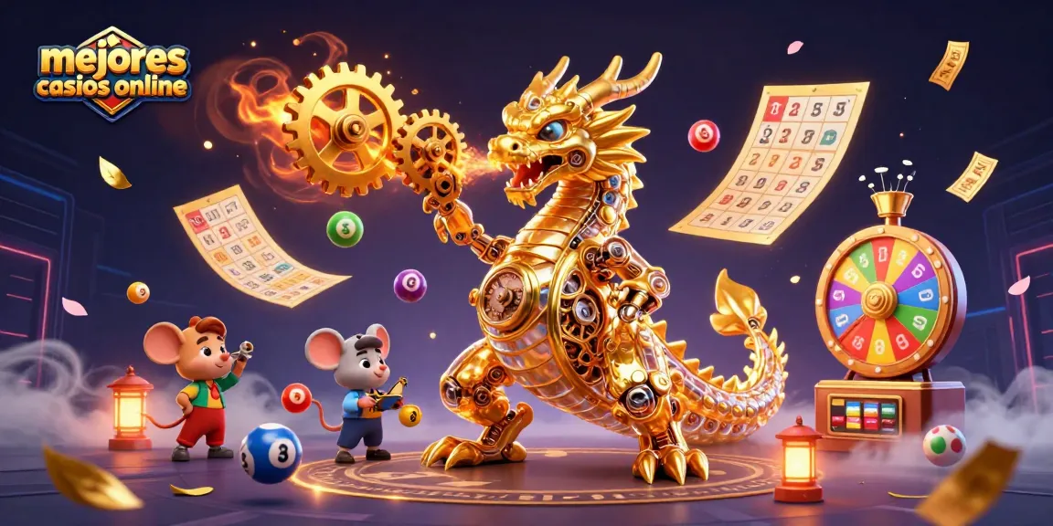 Juega en los mejores casinos online y gana con el dragón dorado en un mundo mágico.