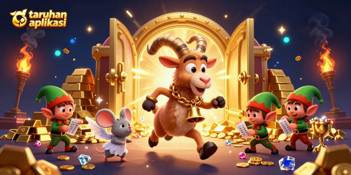 Experience taruhan bola aplikasi in an exciting sports betting casino scene with mystical characters.