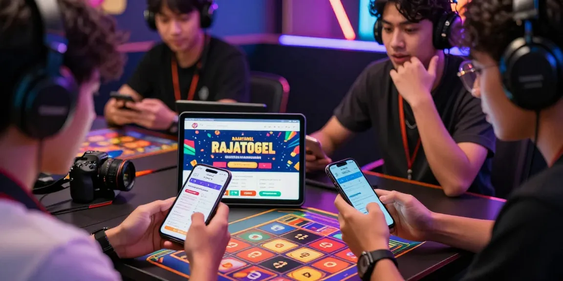 Pengguna RAJATOGEL terlibat dalam permainan togel online, menunjukkan akses cepat dan interaksi sosial.