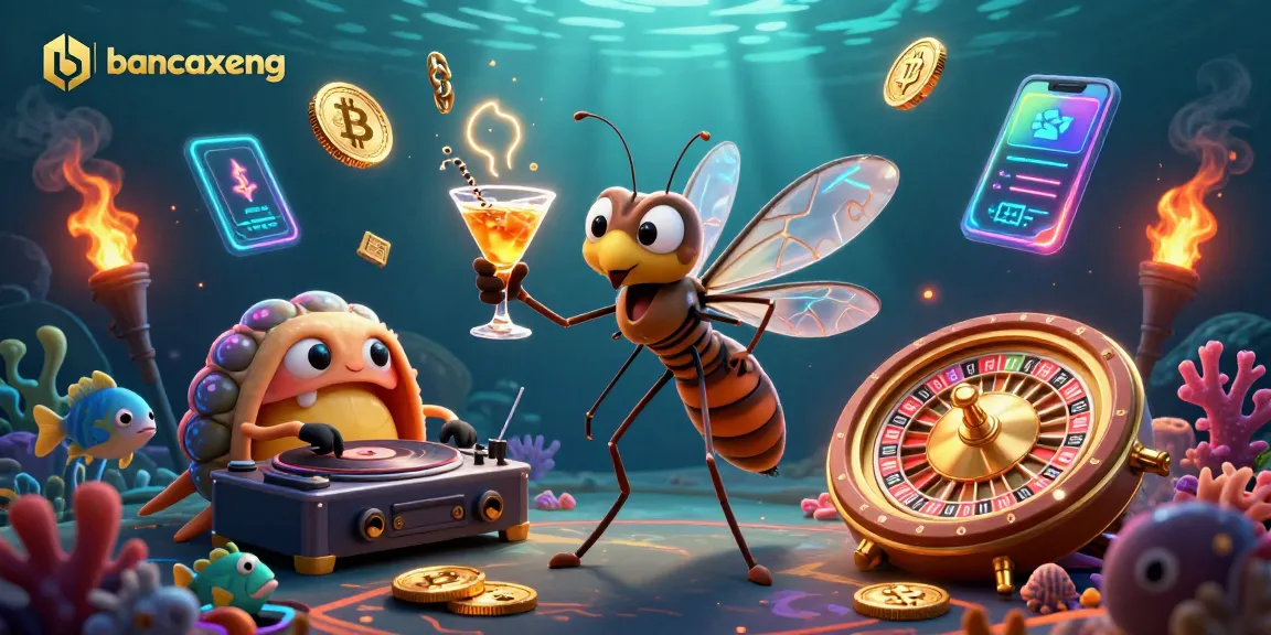 Engage in exciting gameplay with bancaxeng, capturing stunning sea creatures in an immersive casino scene.