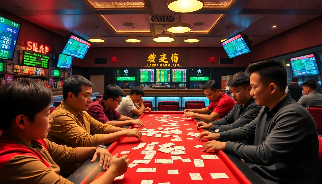 Mengambil bagian dalam situs hk pools di ruang permainan yang meriah dan menarik.