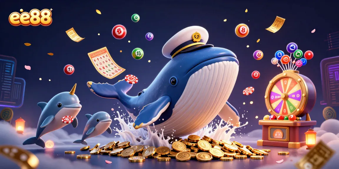 Experience thrilling wins at ee88 with a colorful casino scene featuring iconic gaming elements.