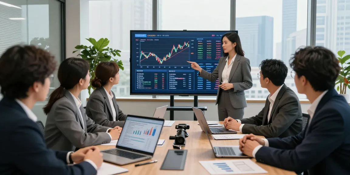Engaged team discussing Third Eye Capital investment strategies in modern office setting.