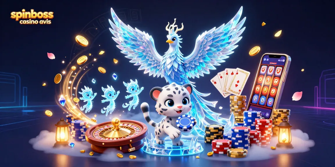 Examinez notre spinboss casino avis avec des personnages captivants et un décor de casino dynamique.