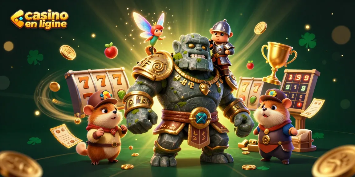 Gagnez gros avec des jackpots fascinants dans le casino en ligne et ses jeux captivants.
