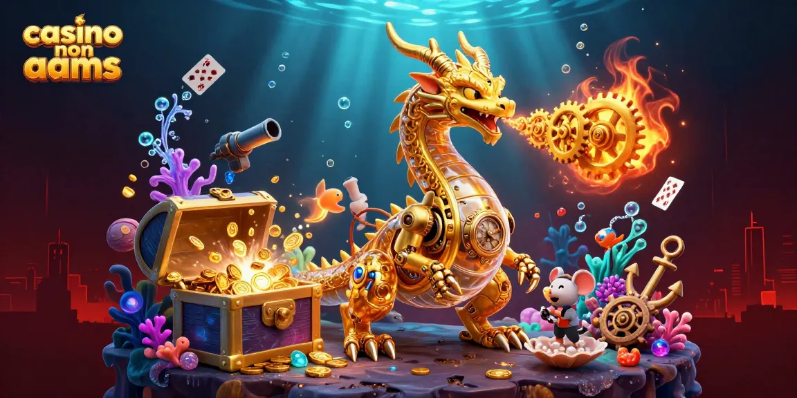 Gioca nei casino non AAMS con un drago d'oro in un'illustrazione accattivante e ricca di dettagli.