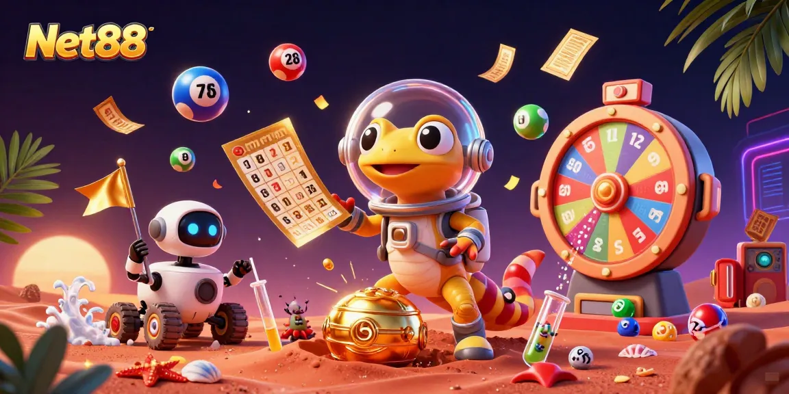 Net88 showcases a vibrant Martian casino scene with exciting gaming elements and intergalactic flair.
