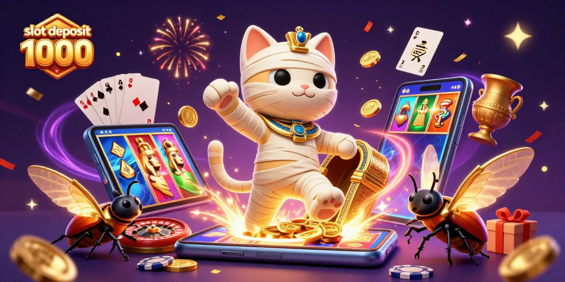 Menangkan jackpot dengan slot deposit 1000 di kasino online terbaik.