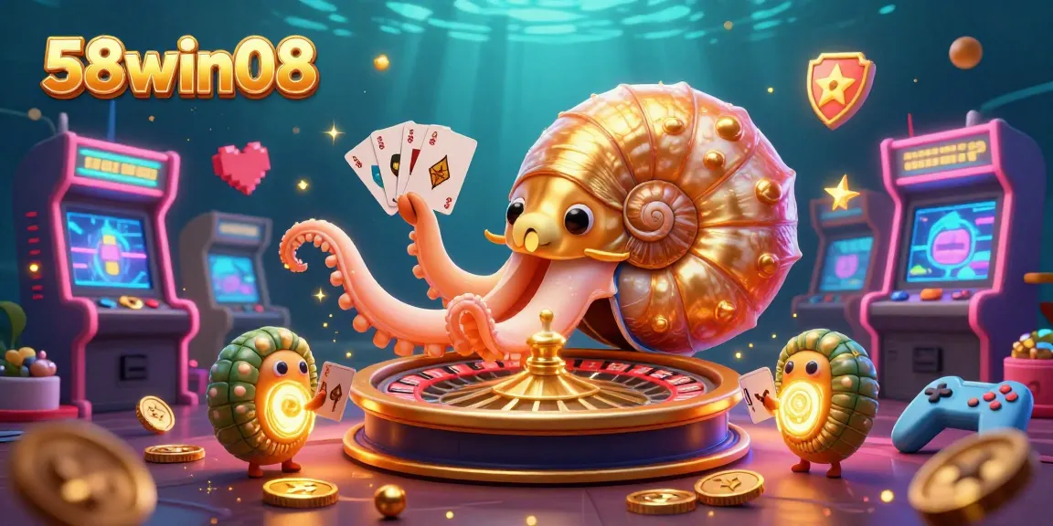 Engage in thrilling gameplay and win big at 58win08 Casino with vibrant 3D characters and games.
