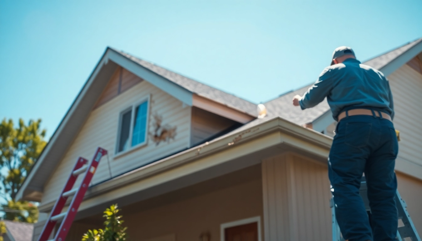 Inspecting spray foam roof damage with tools in a home setting for effective solutions.
