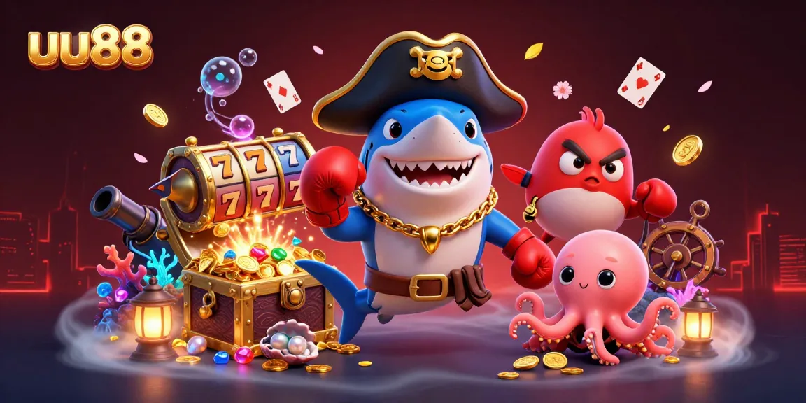 Engage in thrilling gameplay with uu88's dynamic characters and vibrant casino elements.
