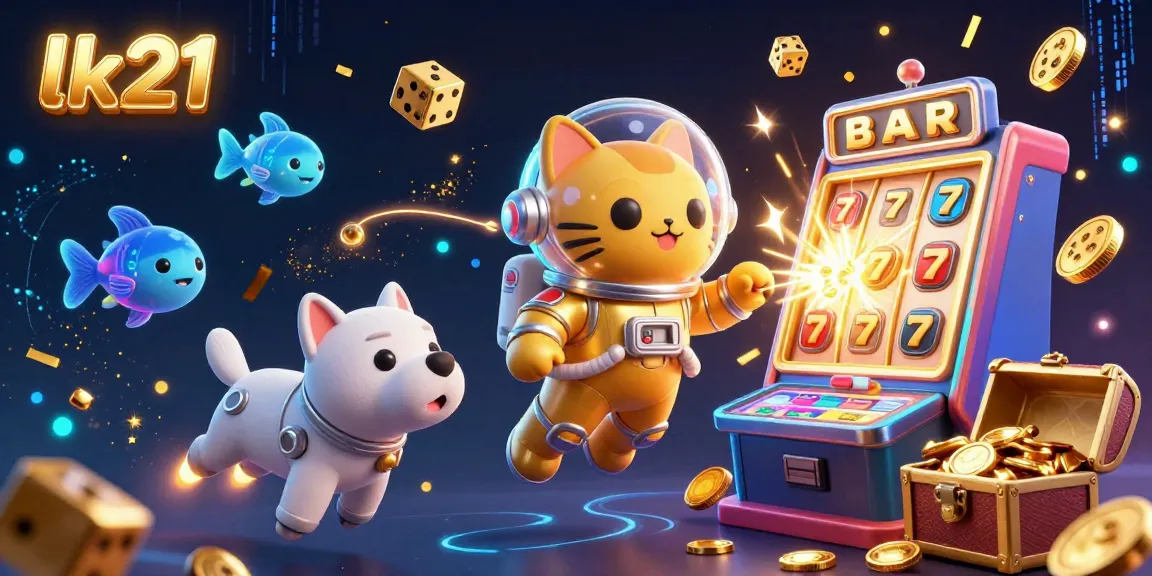 Experience fun gaming excitement with lk21's vibrant casino atmosphere in a dynamic space setting.
