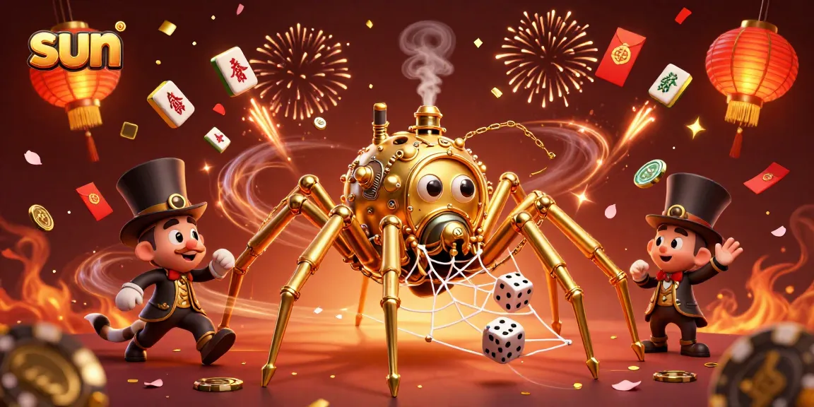 Experience thrilling gameplay and golden rewards with the sun at the center of this vibrant casino scene.