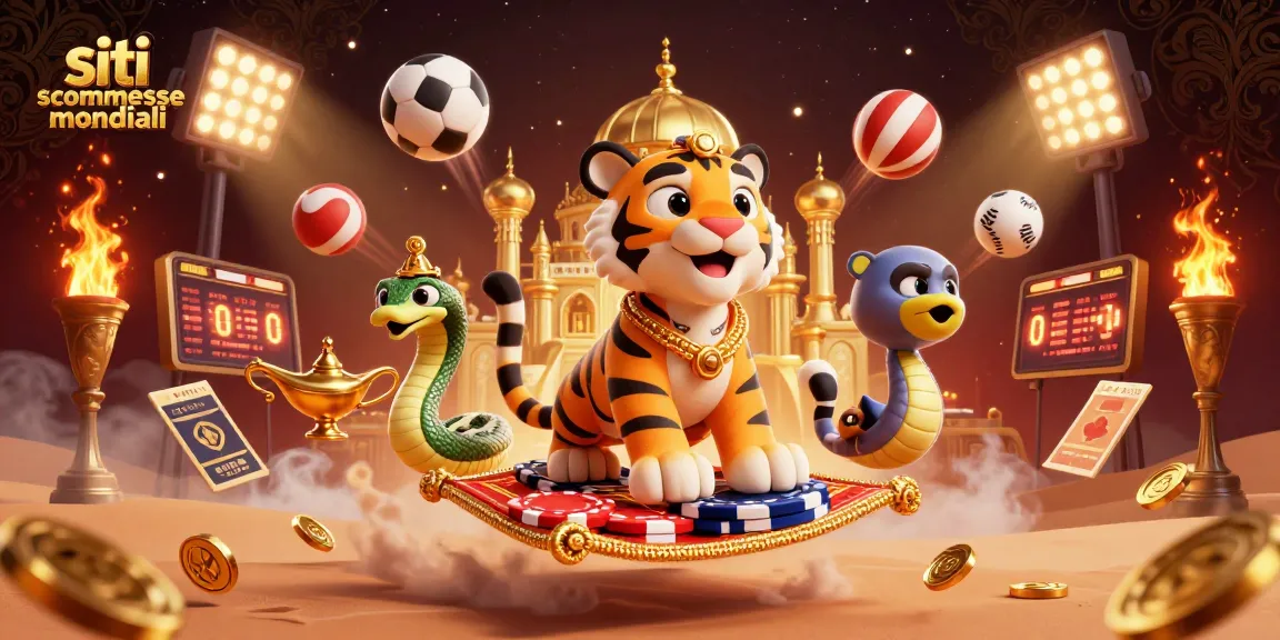 Siti scommesse mondiali: scommetti sui tuoi sport preferiti con energia e premi.