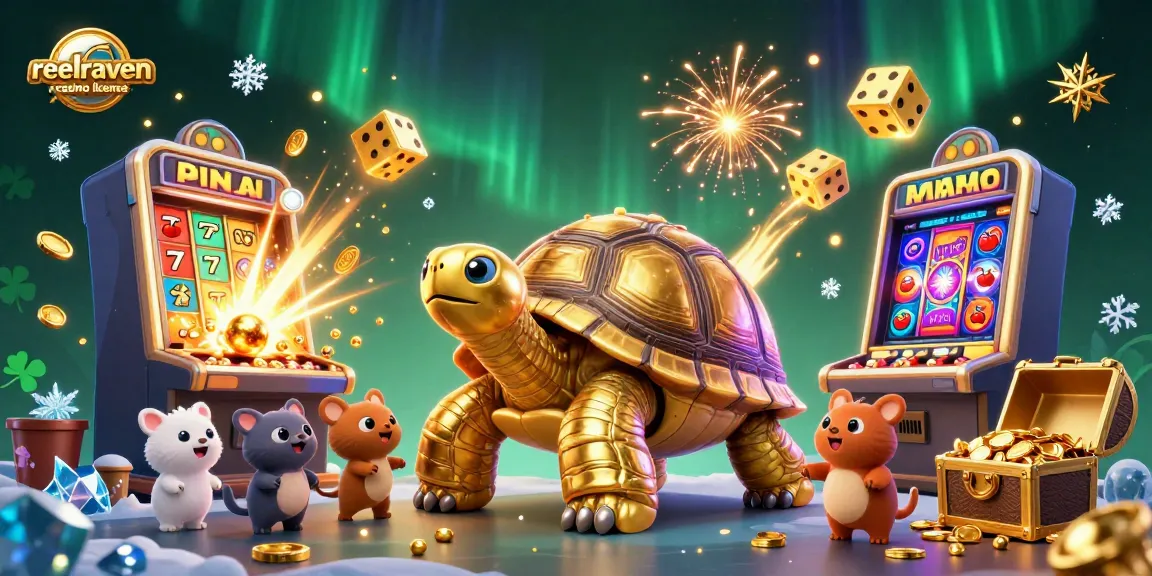 Profitez de l'expérience de jeu avec la licence du casino ReelRaven et ses éléments de jackpot.