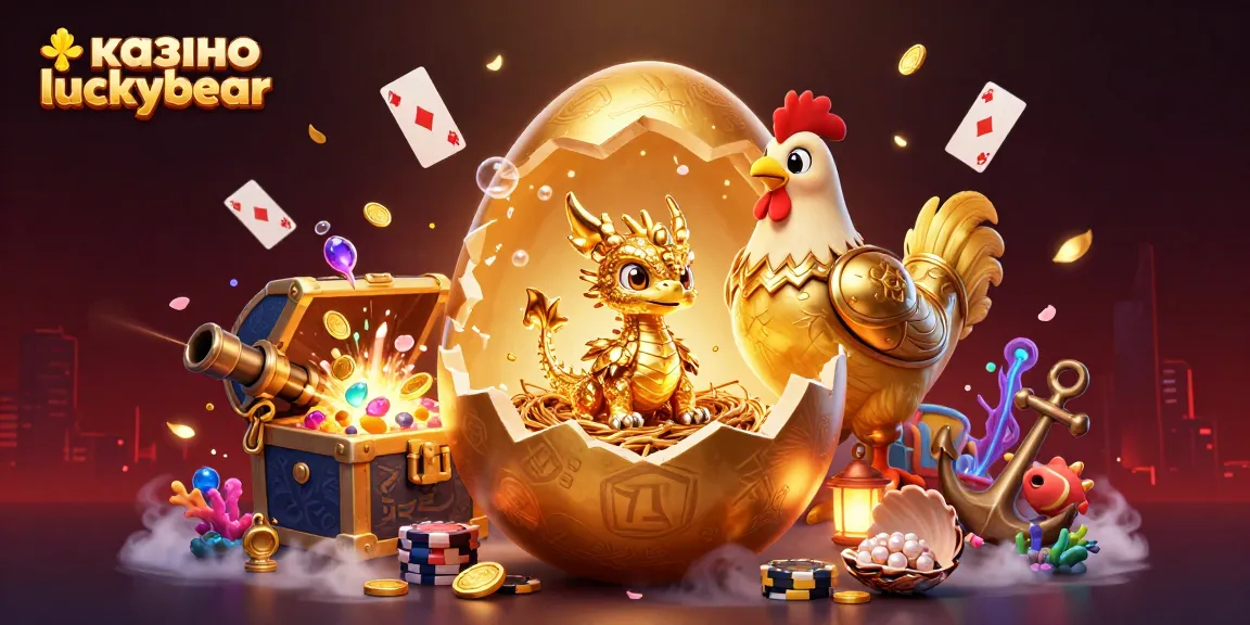 Engage in thrilling gameplay at казино luckybear with dynamic golden dragon and treasure-rich scene.