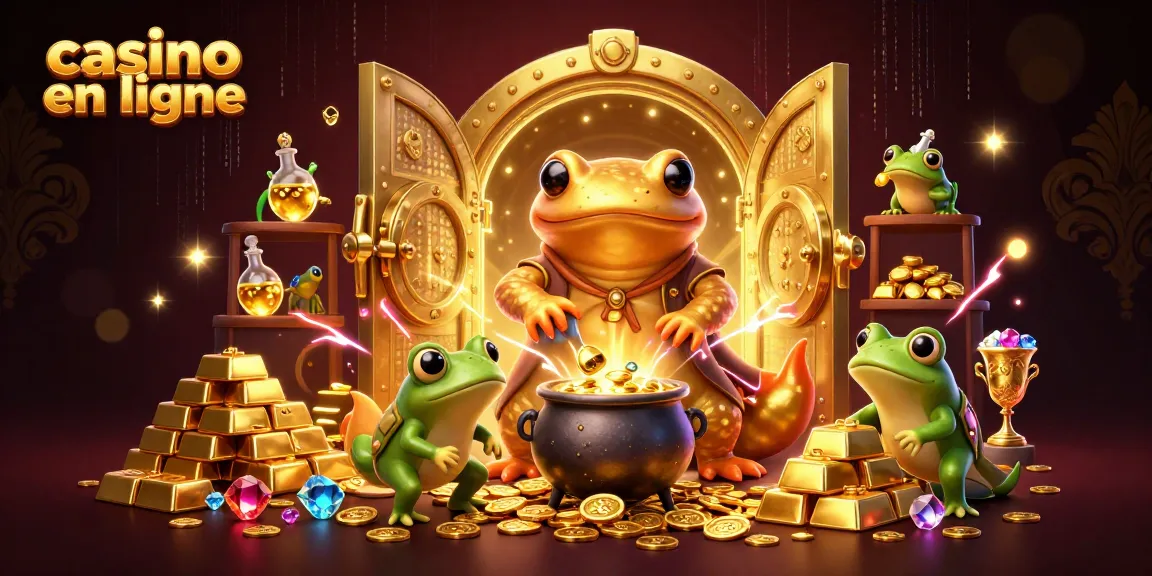 Profitez d'une expérience captivante de jeux à casino en ligne avec un alchimiste et ses assistants.