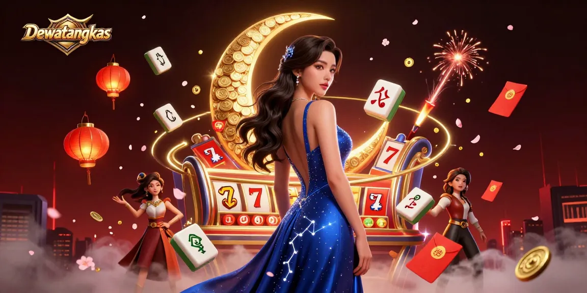 Dewatangkas offers thrilling gameplay with colorful slot machines, showcasing jackpots and excitement in a vibrant casino setting.