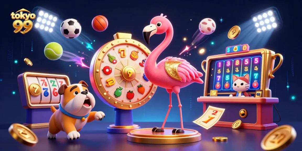 Menangkan hadiah besar di tokyo 99 dengan simbol slot, 7 keberuntungan, dan koin emas!