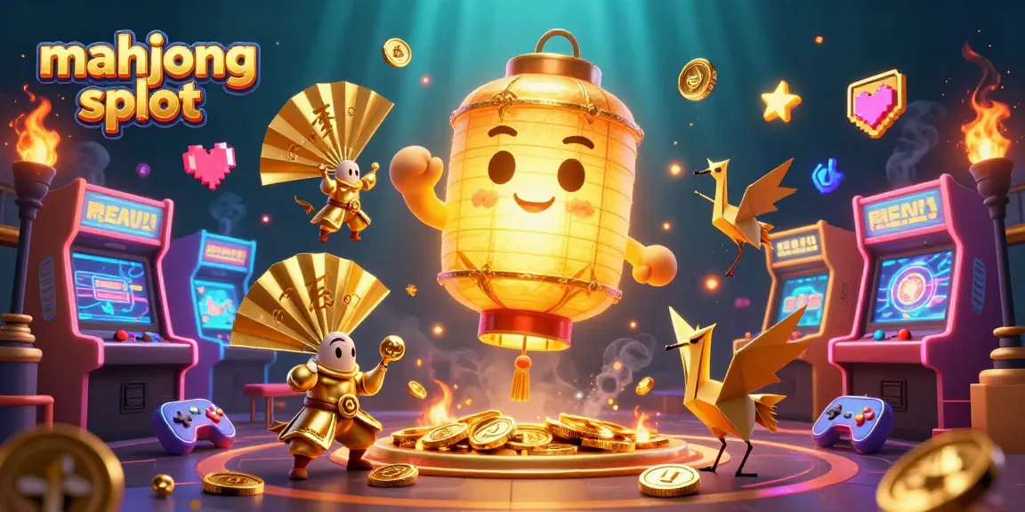 Engage with the mahjong slot visually stunning night market scene, filled with golden lanterns, arcade elements, and vibrant gaming energy.