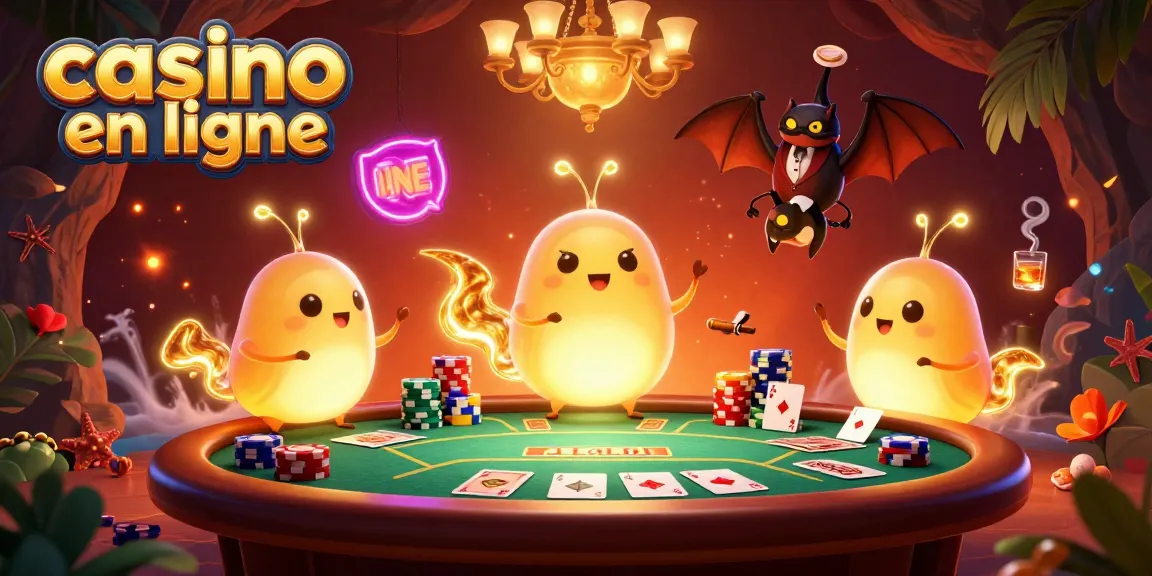 Jouez au casino en ligne avec lumière des vers luisants dans un cadre vibrant et dynamique.