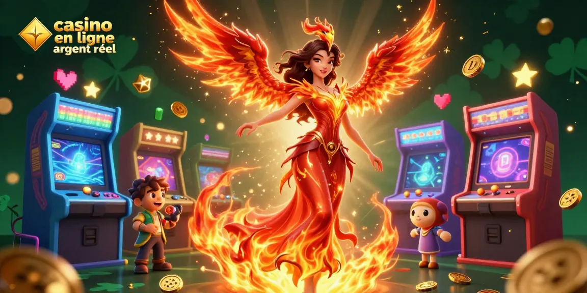 Vivez une excitation palpitante avec l'action des casino en ligne argent réel dans une illustration 3D vibrante.