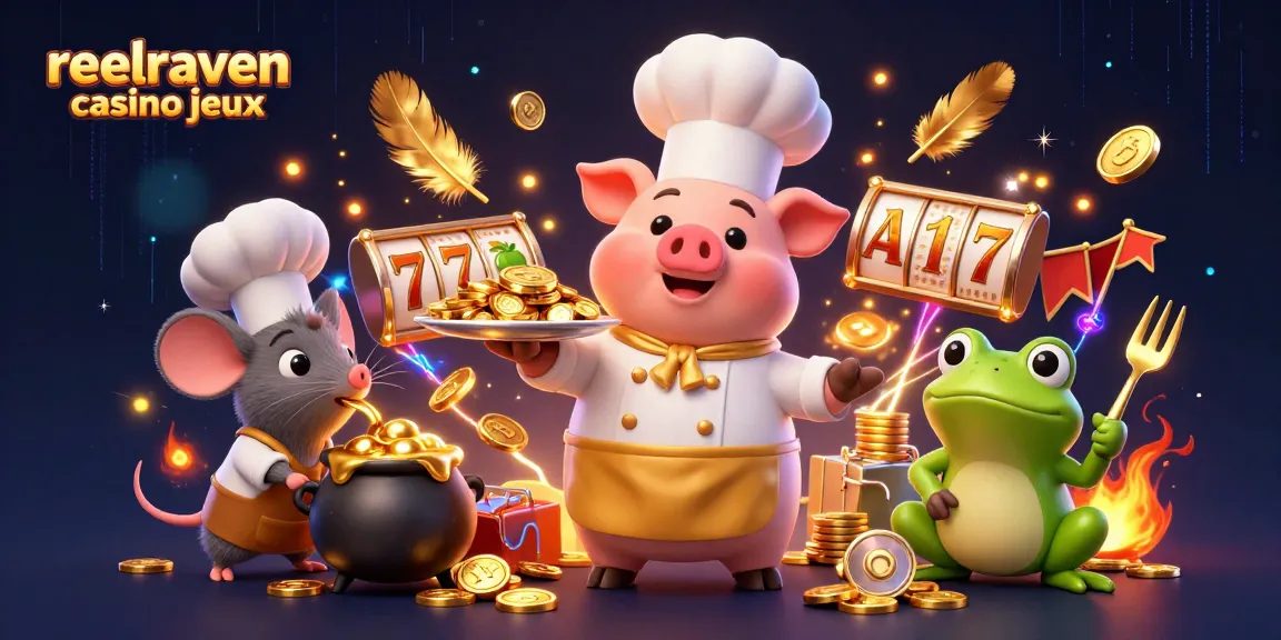 Jouez aux jeux de casinos avec ReelRaven, découvrez la magie des jackpots et des machines à sous.