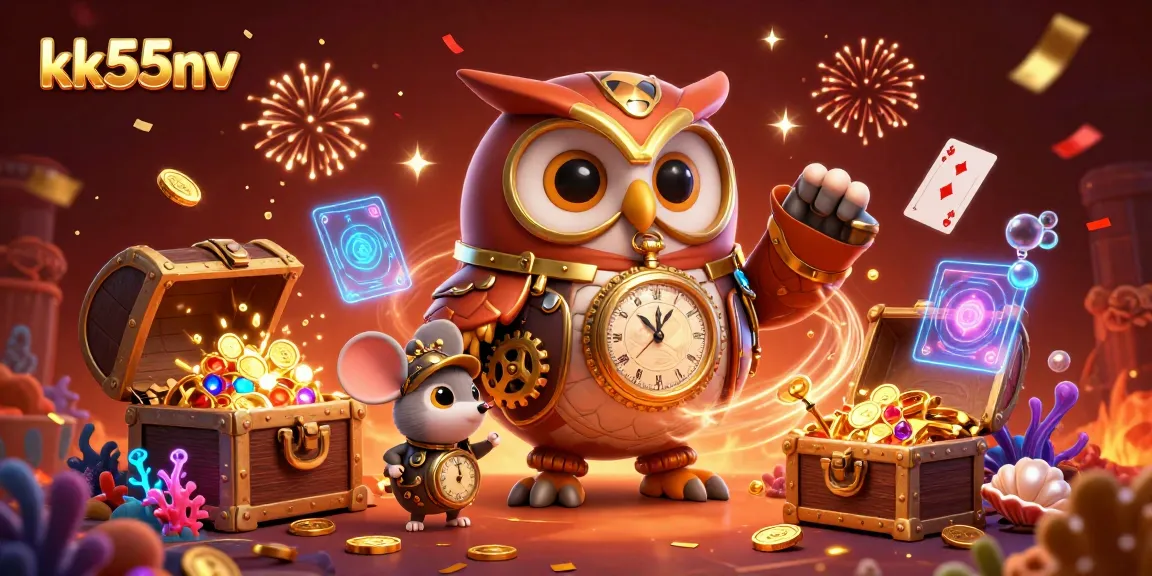 Engage with kk55nv and discover the thrilling world of steampunk casinos with vibrant characters and treasure.