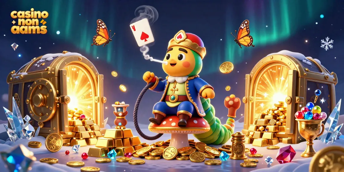 Il gioco emozionante nei casino non AAMS con simboli del poker e tesori scintillanti.