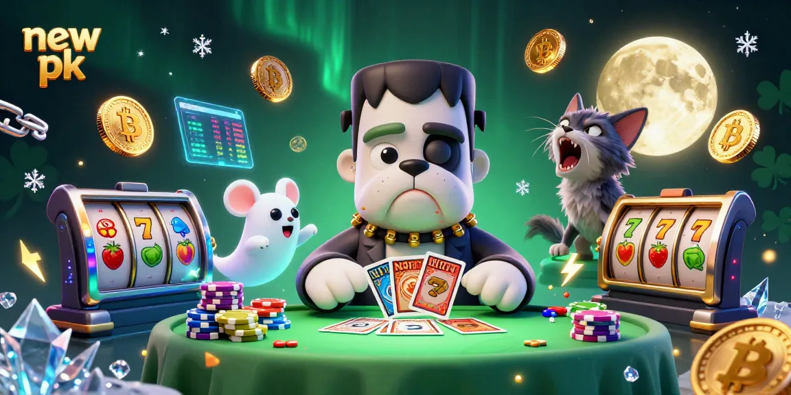 Engage with new pk's thrilling gaming scene featuring unique characters and crypto elements.