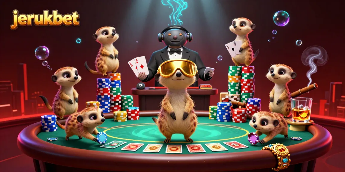 jerukbet menghadirkan pengalaman bermain kasino yang mengasyikkan dengan koloni meerkat di kasino yang rumit dan penuh warna.