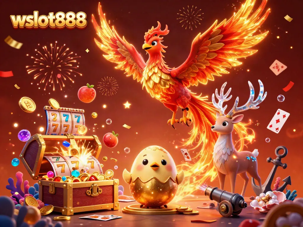 Rasakan jackpot besar di wslot888 dengan ilustrasi 3D menarik.