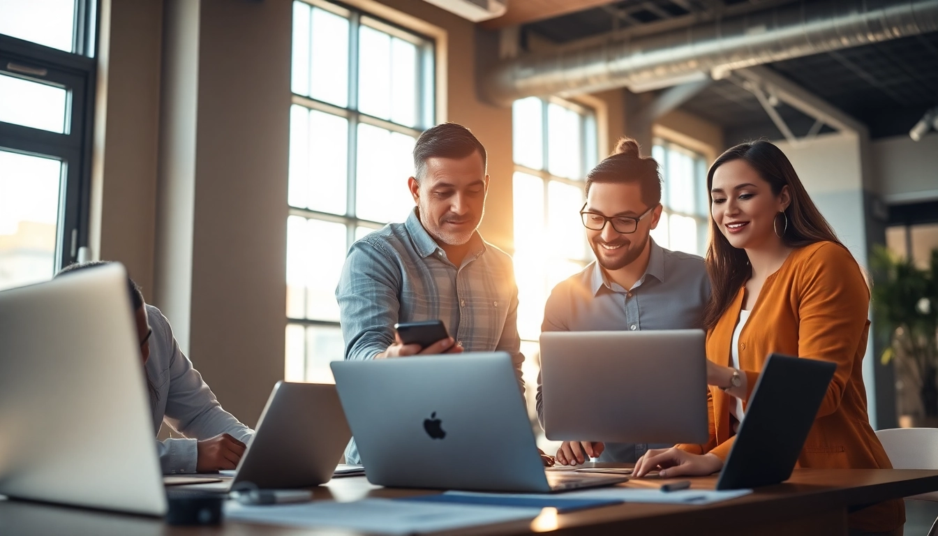 Find msp companies near me offering professional IT managed services in a modern office.