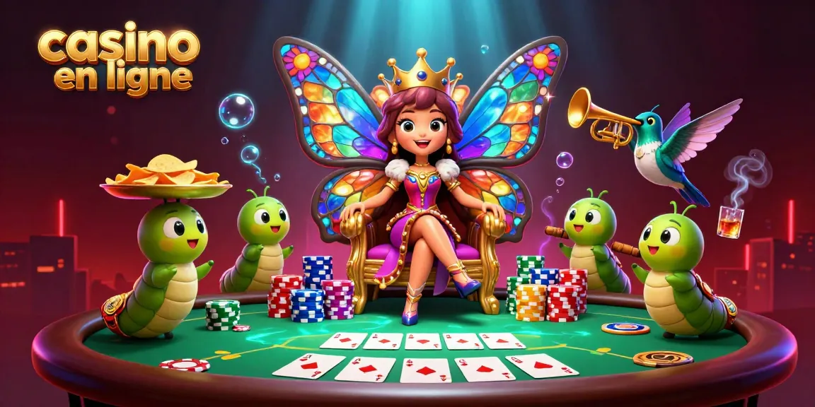 Visitez notre casino en ligne avec des personnages fantastiques et des éléments de poker captivants.