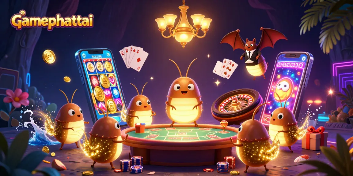 Increase your chances with gamephattai by spinning vibrant reels and winning golden coins in a lively casino.
