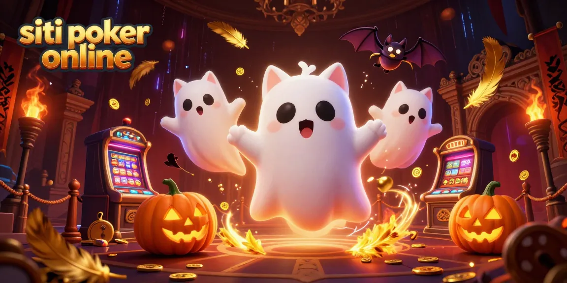 Siti poker online: vivendo l'emozione del poker in un casinò fantasma con un gatto e un pipistrello