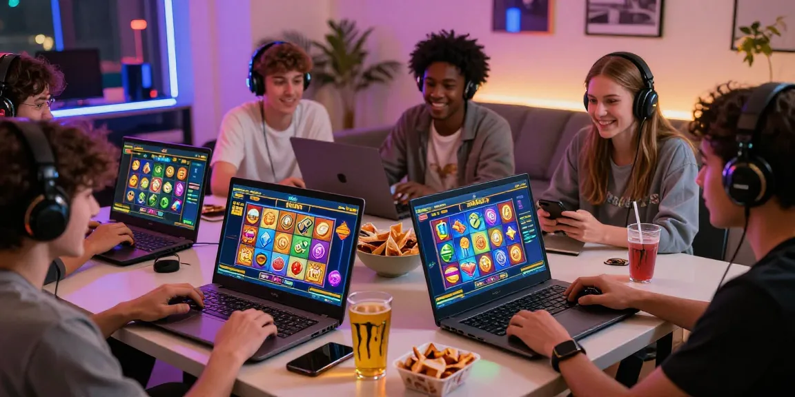 Exciting gameplay at tempototo showcasing winners and colorful slot games in a cozy setting.