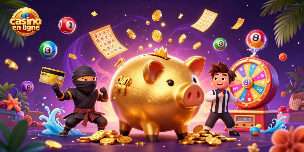 Gagnez des jackpots avec casino en ligne grâce à une compétition excitante entre un sumo et un ninja.