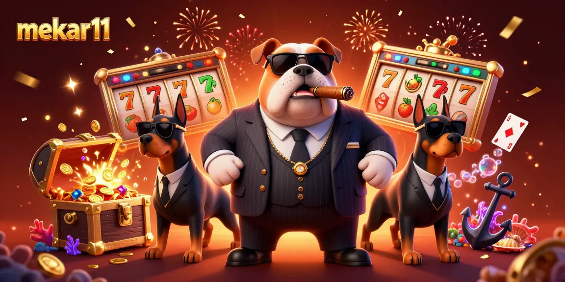 Experience thrilling wins with mekar11's exciting slot features and rich animations.
