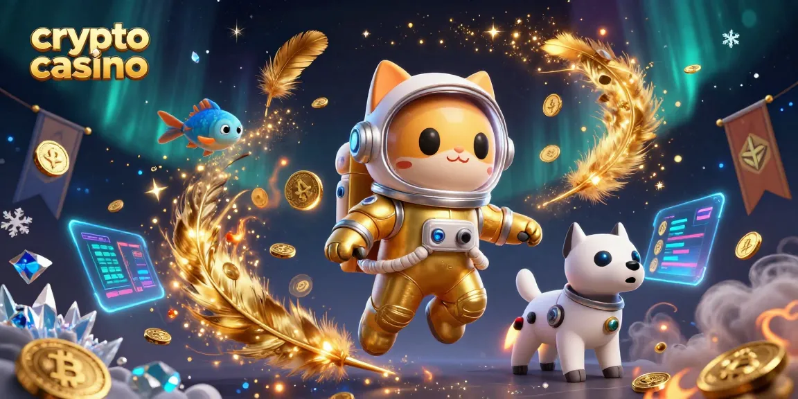 Jouez dans un crypto casino fascinant avec des personnages 3D et des éléments immersifs.