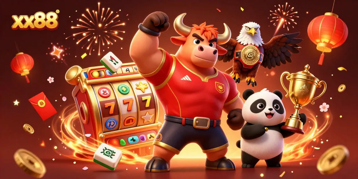 Engage with thrilling xx88 casino action, featuring vibrant characters and dynamic game elements.