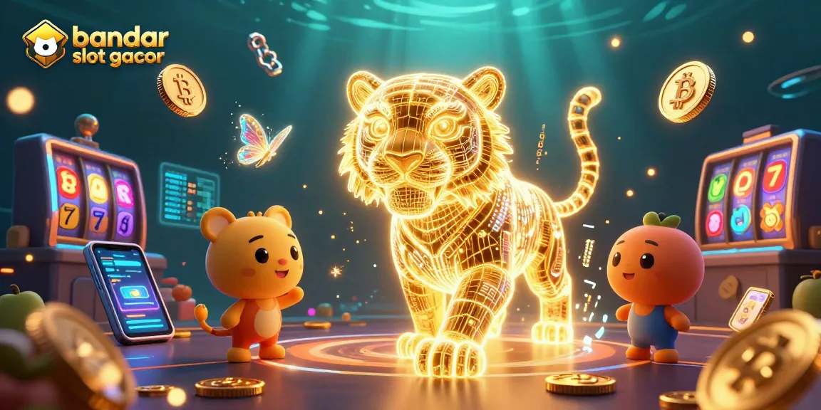 Menang besar di bandar slot gacor sambil memasuki lanskap kasino digital yang cerah.