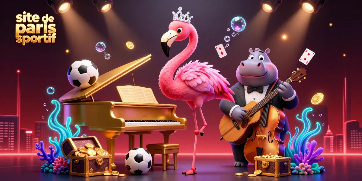 Éveillez vos paris sur le site de paris sportif avec cette illustration de scène animée de jeu.